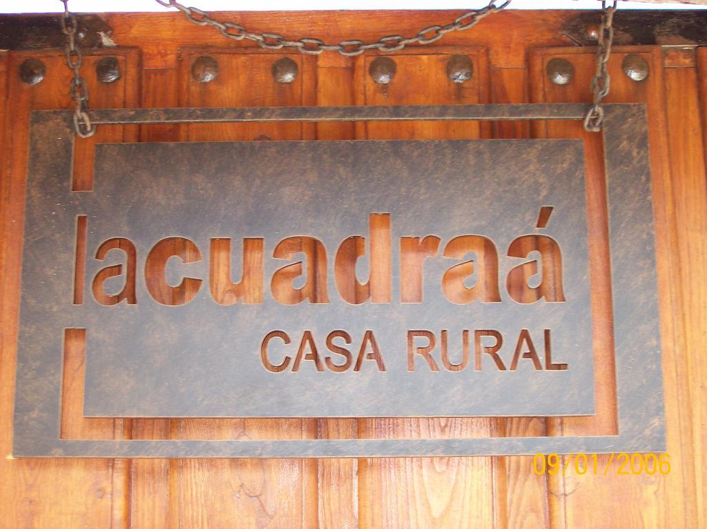 Casa Rural La Cuadraa Linares de Riofrío Eksteriør billede